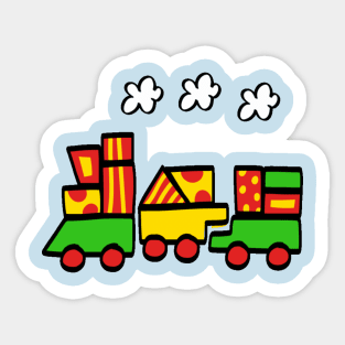 Cartoon Train Sticker